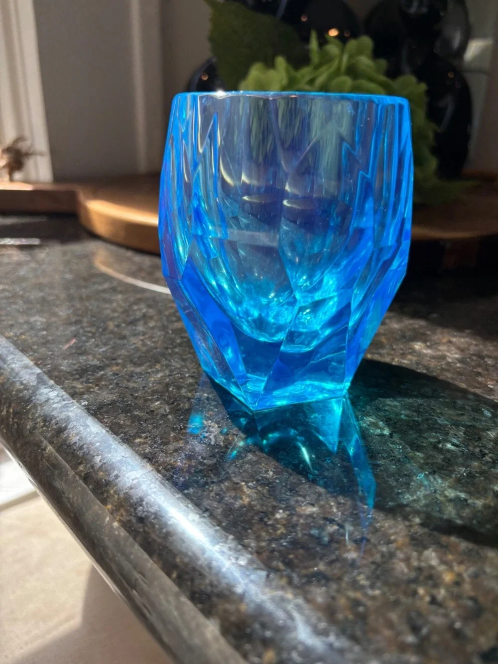 Mario Luca Giusti Milly Large Acrylic Tumbler – Turquoise / Blue